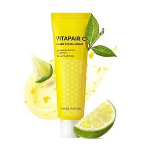 Nature Republic Vitapair C Glow Facial Cream Jeju Lemon Extract/Vit C 1.69 fl oz
